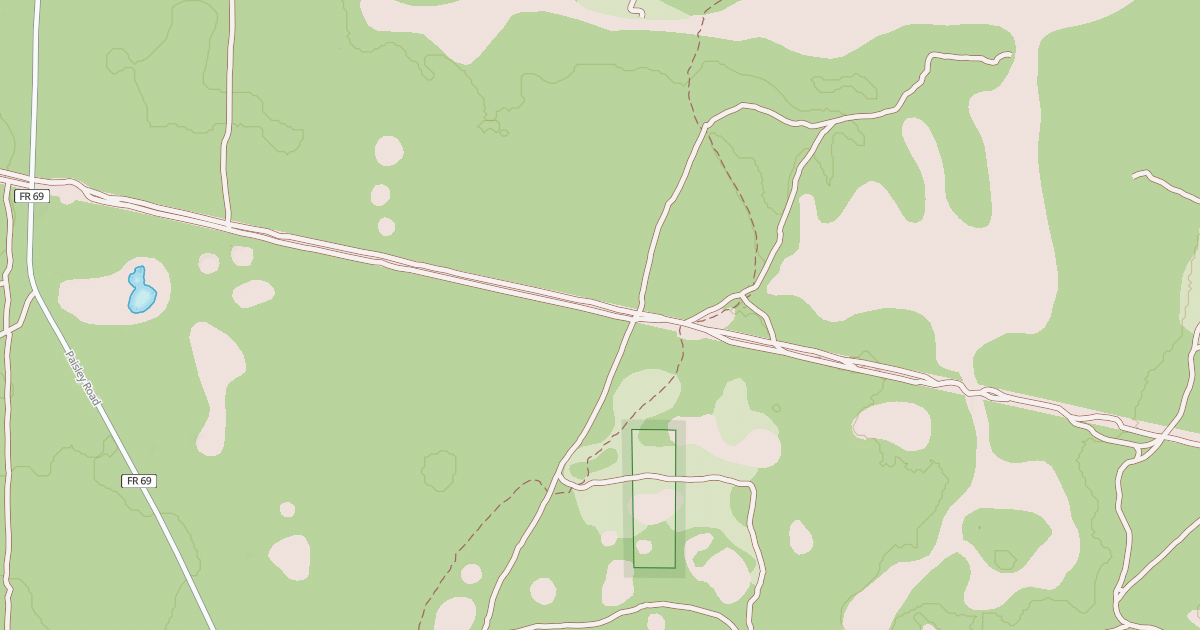 Map preview of USFS National Forest System Roads {DC6C9E32-CE17-47C8-B336-13EB48FFD7D1}