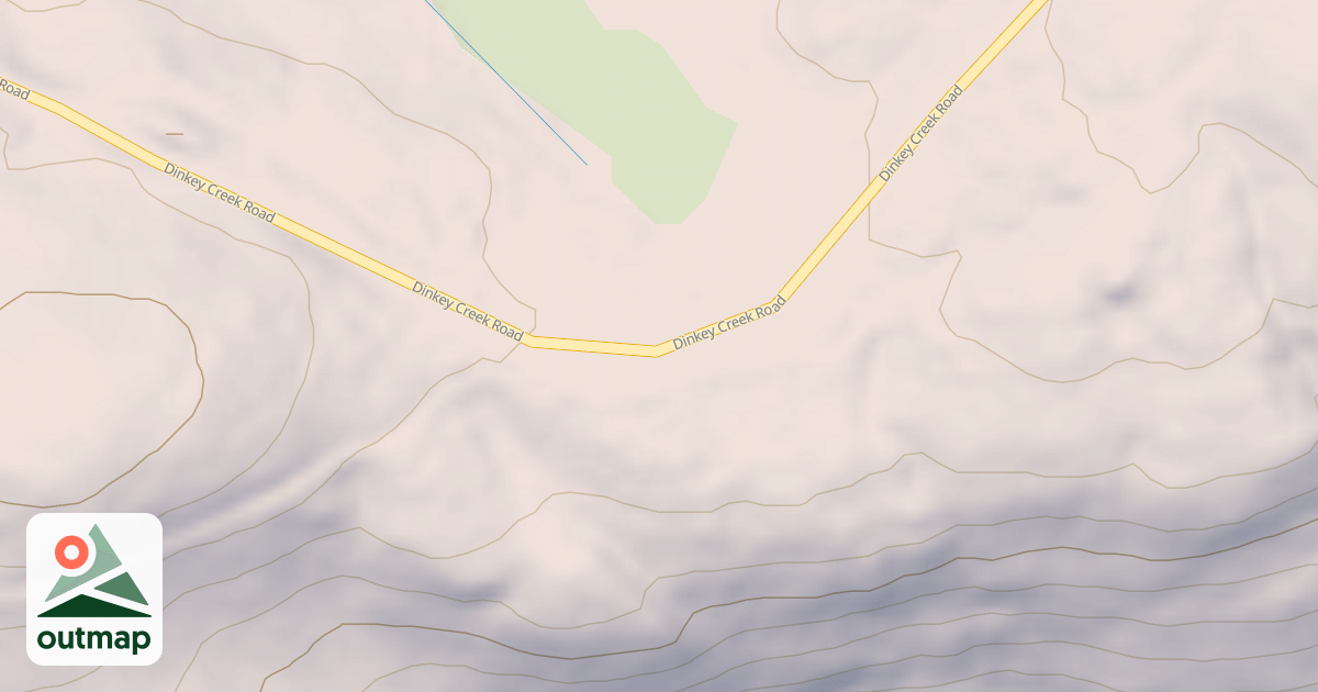 Map of BLUE CANYON VISTA