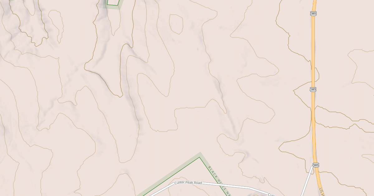 Map preview of CUSTER PEAK  BR 1B