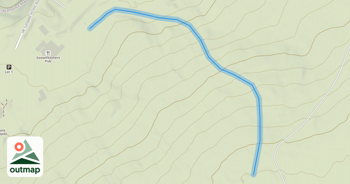 Map of Elliot Slope