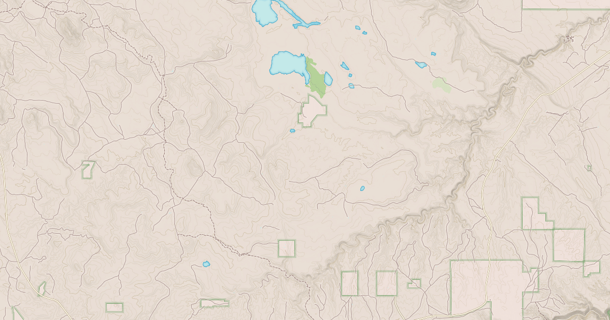 Map preview of ANDERSON MESA