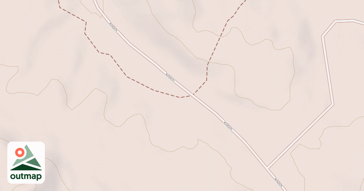 Map of Ogemaw Hills Trail