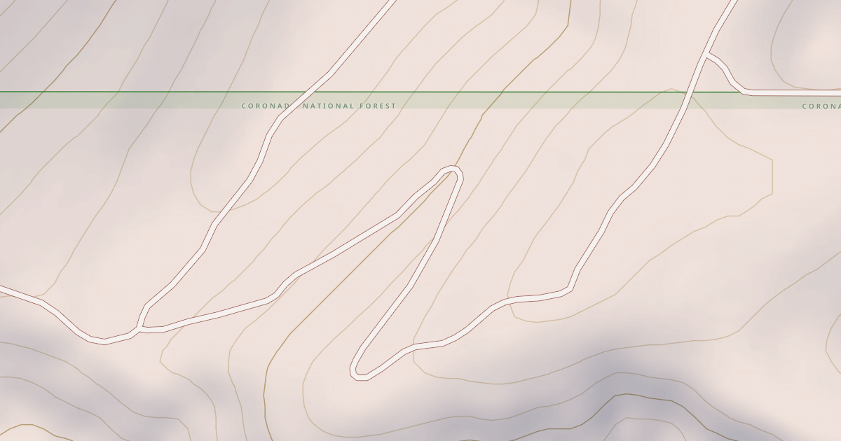 Map preview of SECOND TRAIL