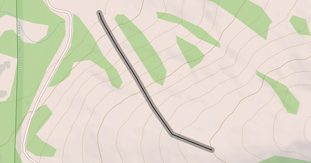 Map preview of Donner's Way