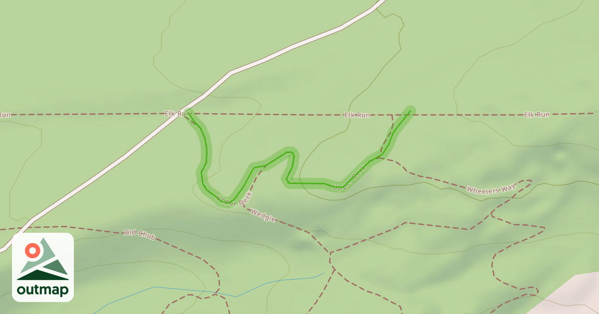 Map of Upper Deck