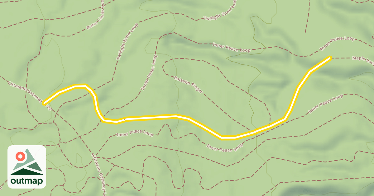 Map of Maple Loop