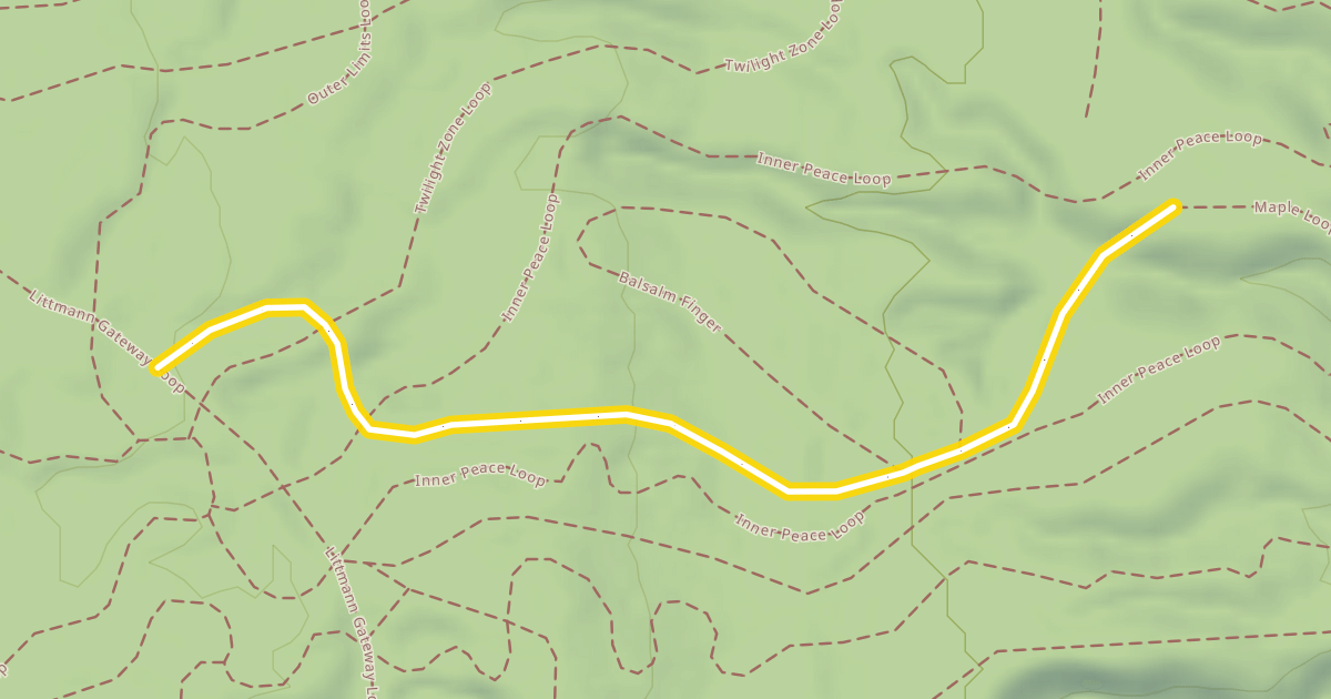 Map preview of Maple Loop