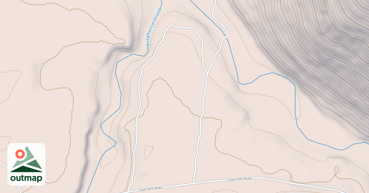 Map of BIG LOST RIVER ACCESS