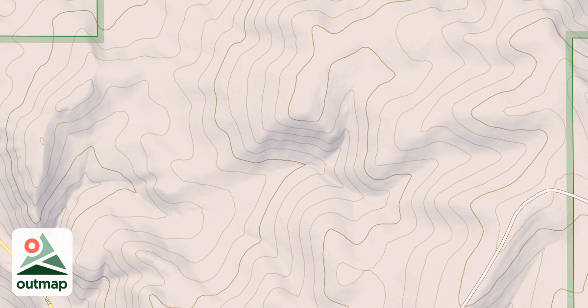 Map of Deep Creek To Ruben Hollow