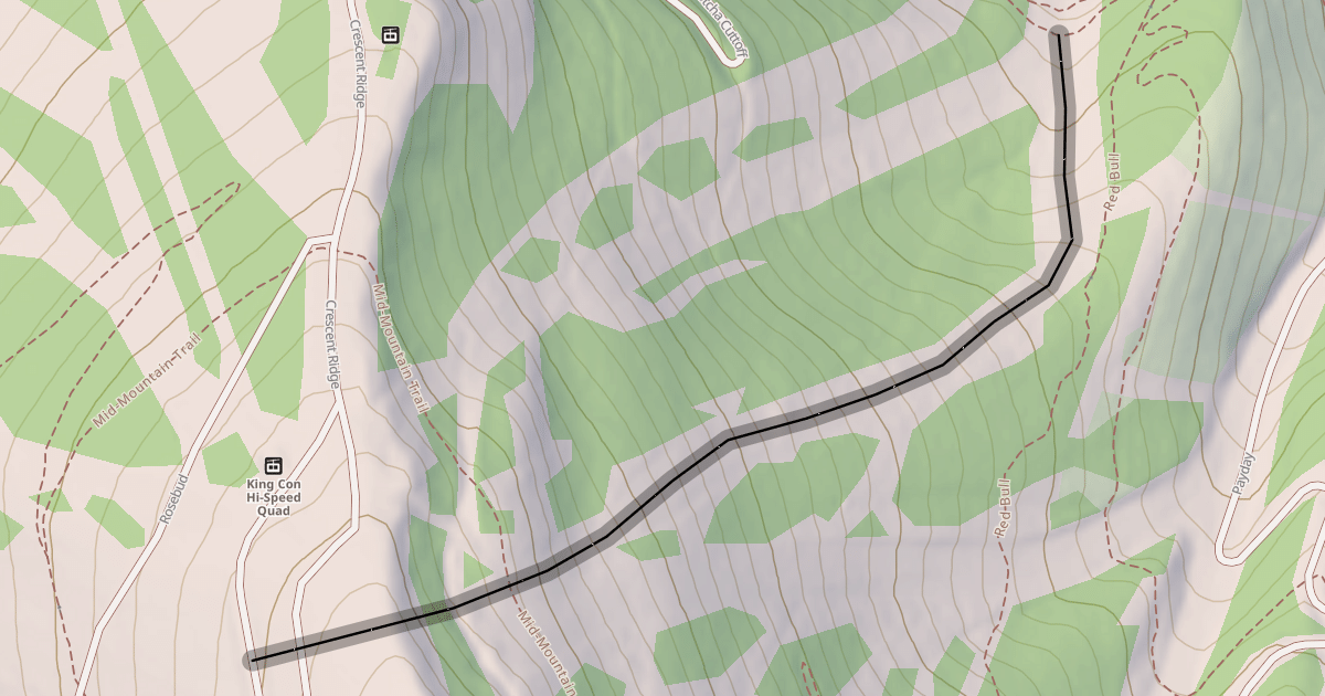 Map preview of Willy's Run