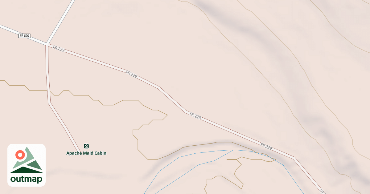 Map of APACHE MAID