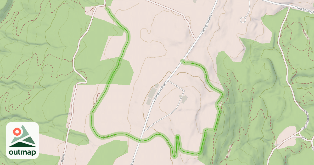 Map of Burklyn