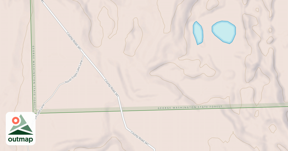 Map of B&B Connection Trail