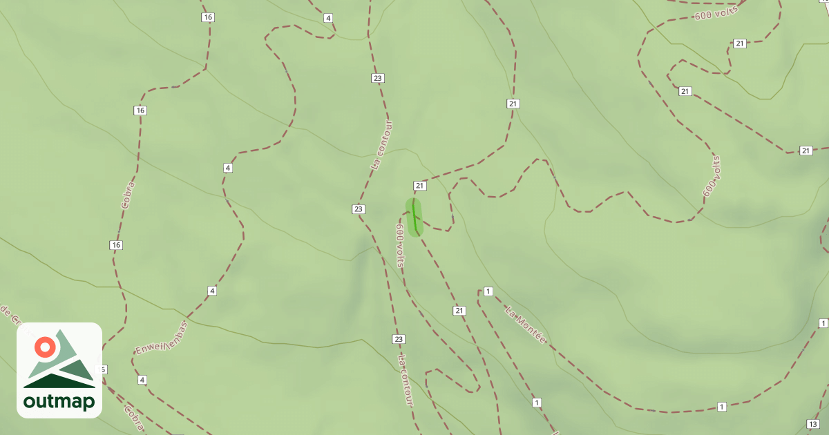 Map of Sirop d'Érable