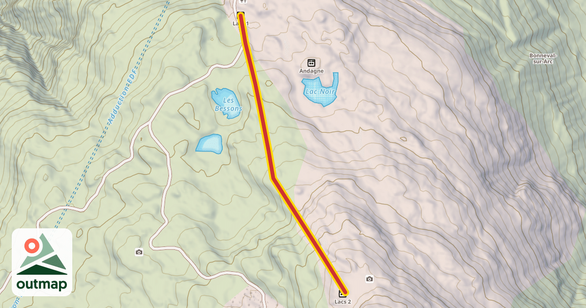 Map of Lacs 1