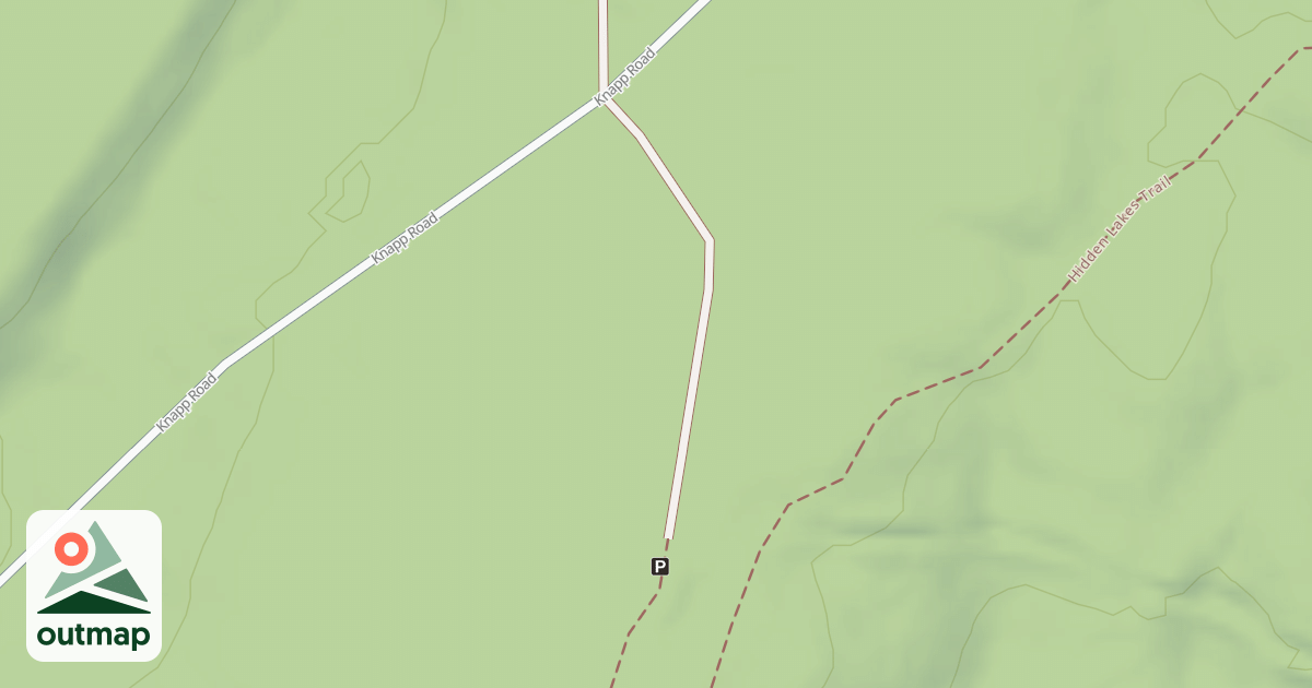 Map of CROSSOVER SPUR
