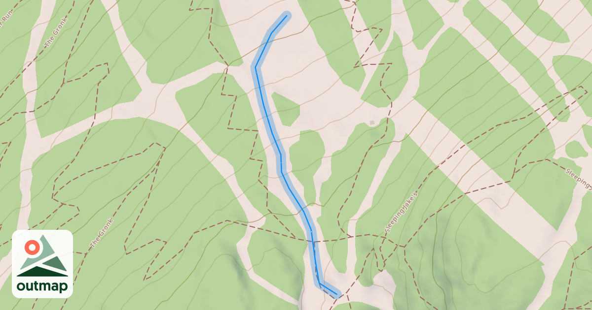 Map of Upper Exhibition