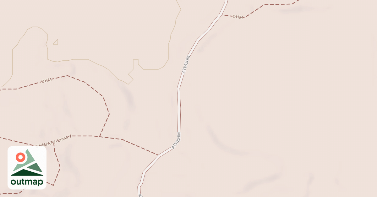 Map of Straight Arrows Trail