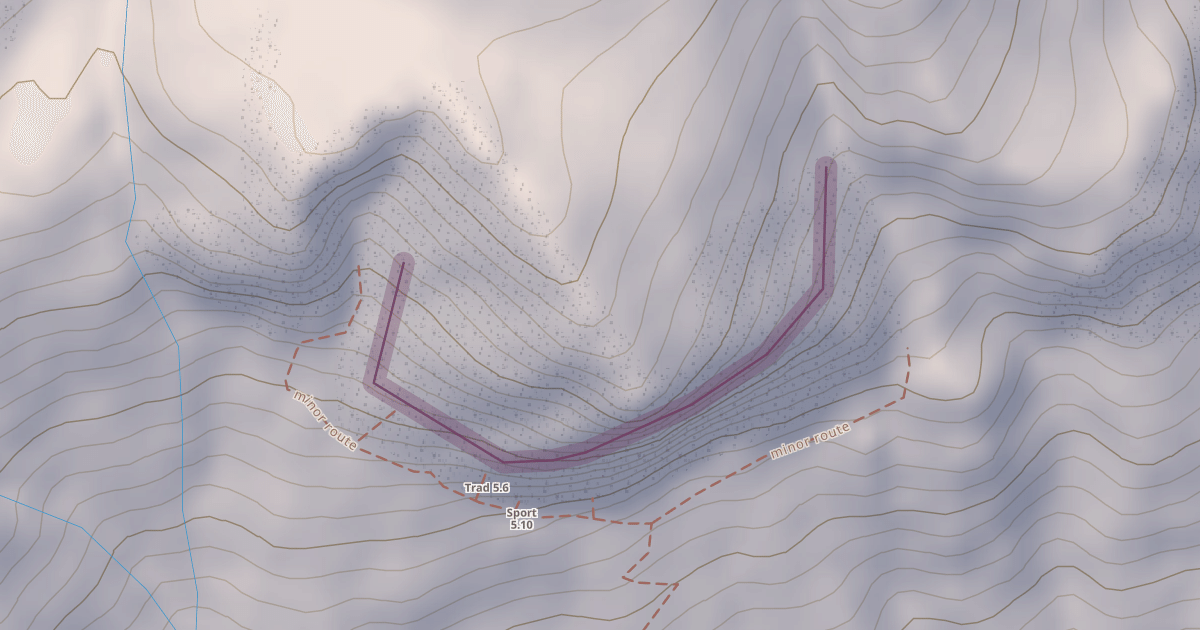 Map preview of Climbing Crag