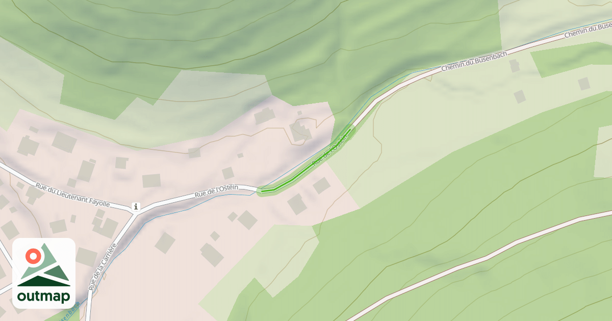Map of Rue de l'Ostein