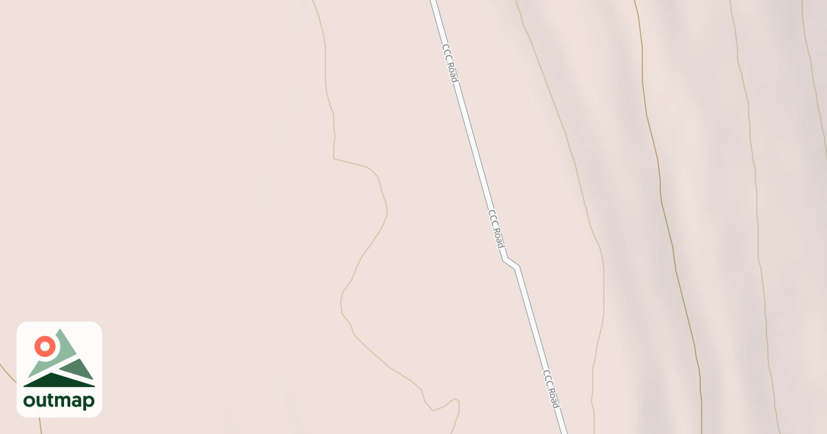 Map of Unmarked Trail #2