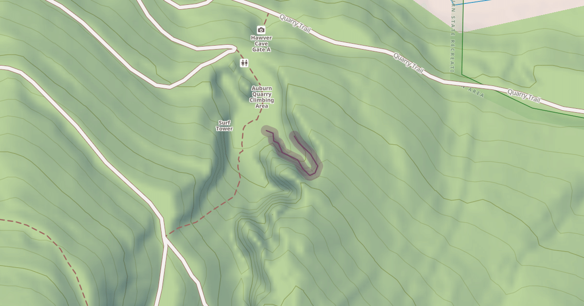 Map preview of Horseshoe Canyon