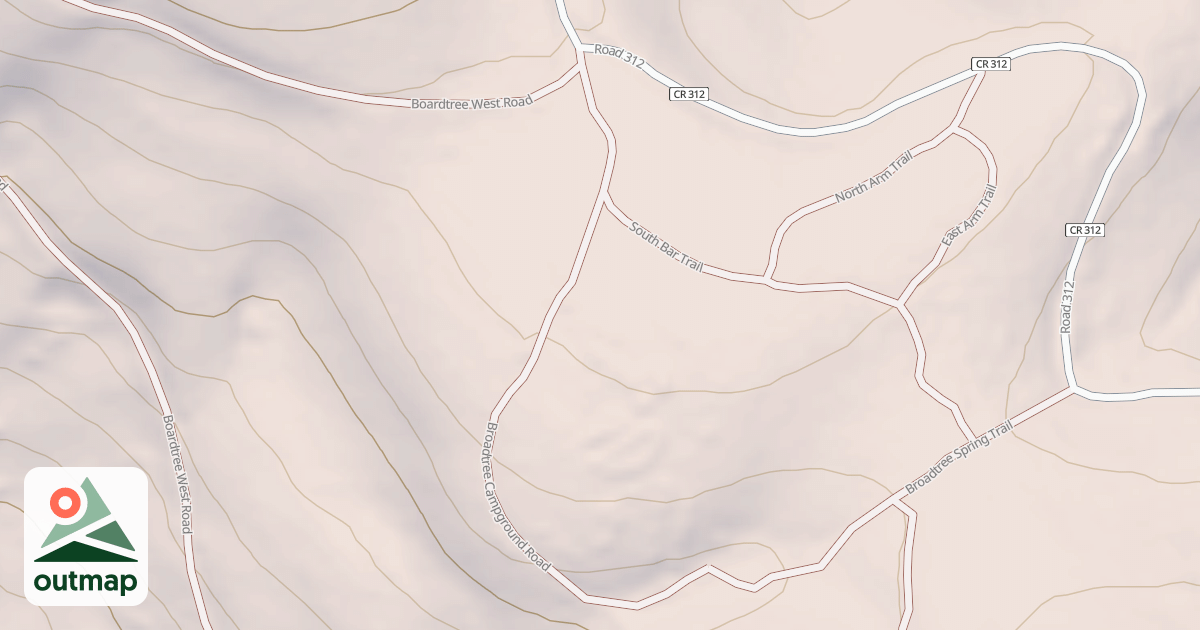 Map of BOARDTREE C.G.