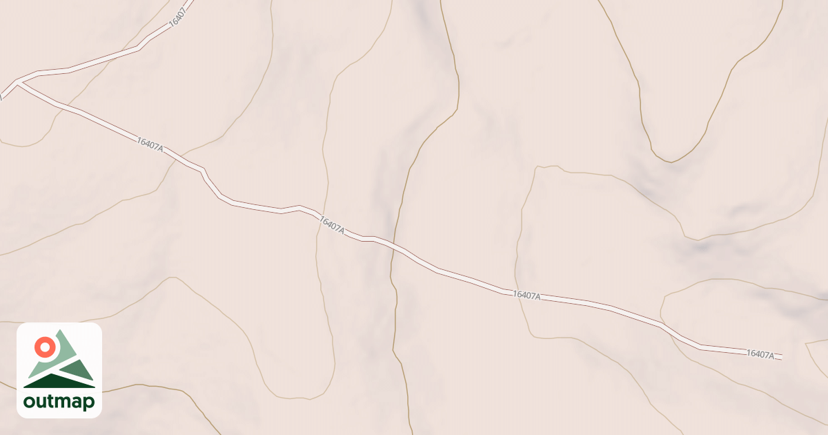 Map of BLACK SPUR A