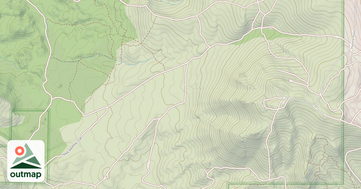 Map of RANCH CREEK ROAD