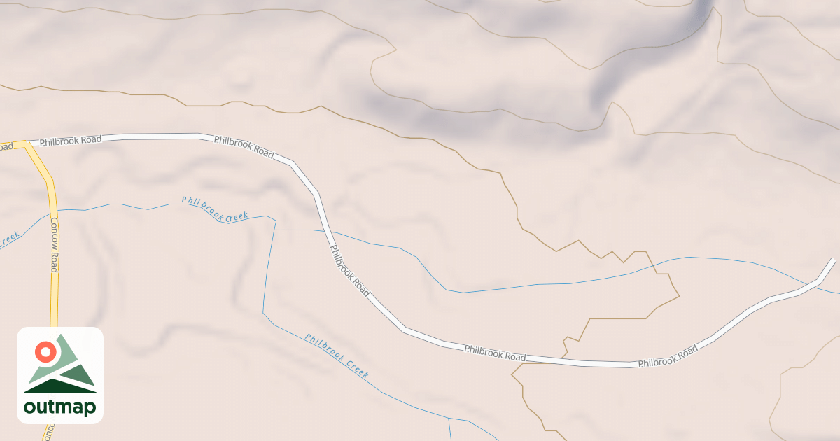 Map of PHILBROOK CARR