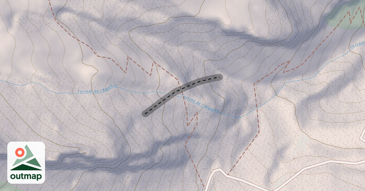 Map of 3 Évêchés - Tracé alternatif