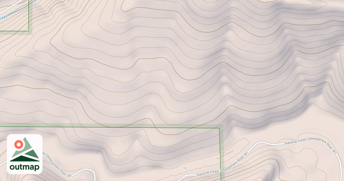 Map of Palouse Ohv - Sand-Moose