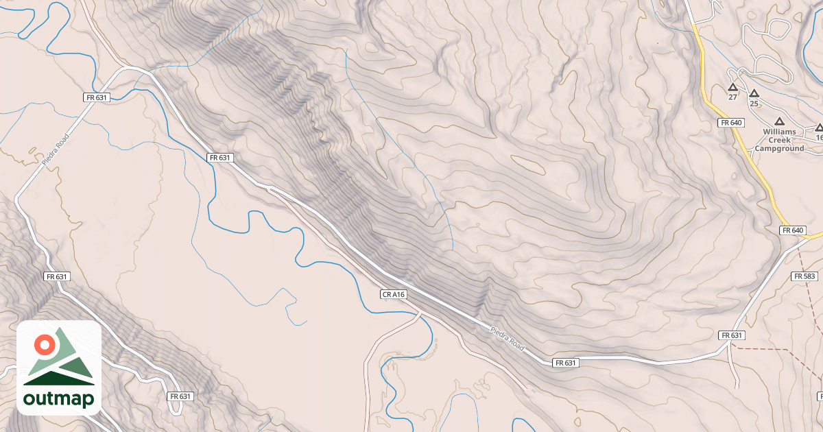 Map of PIEDRA