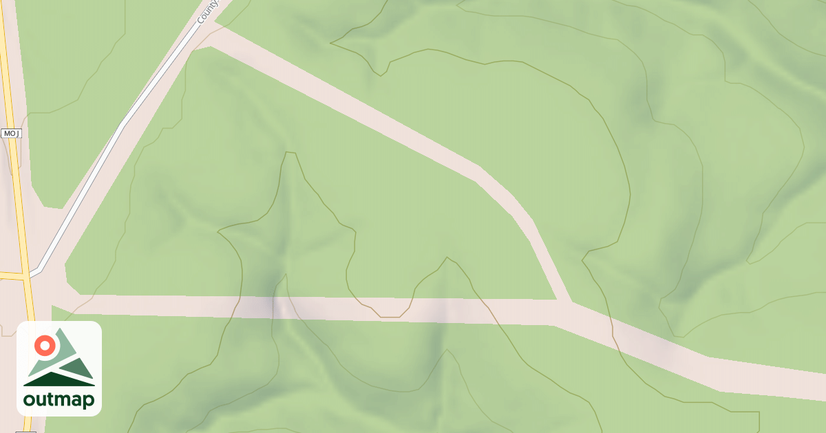 Map of LAWRENCE HOLLOW SOUTH