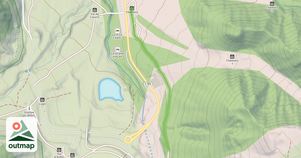Map of Boulevard des Neiges