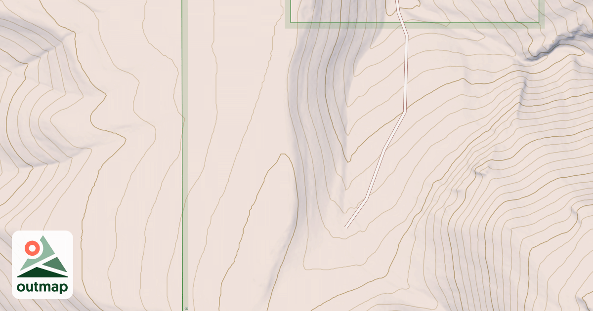 Map of COTTONWOOD COW CAMP