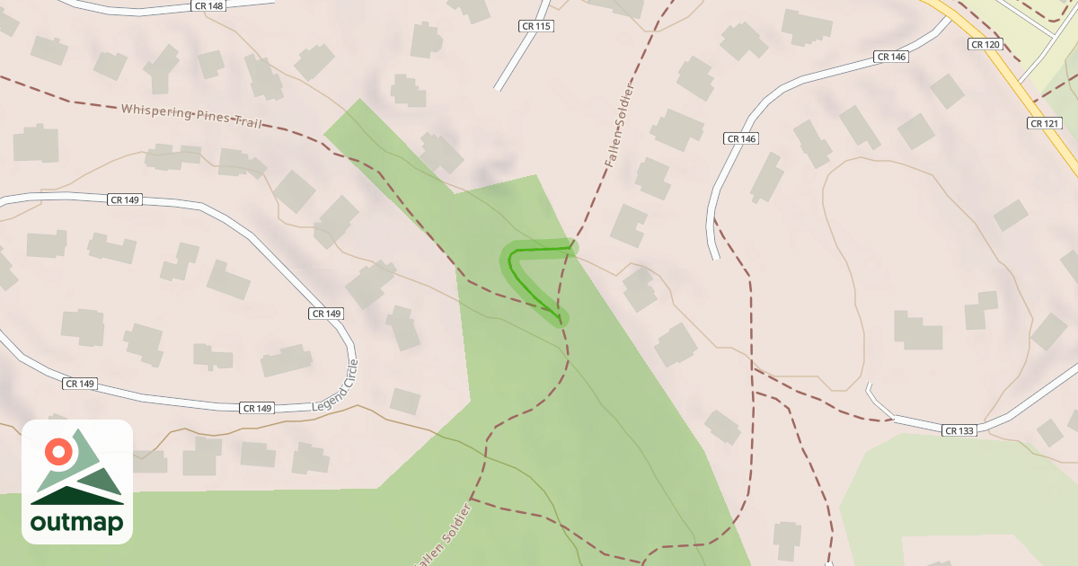 Map of Fallen Soldier