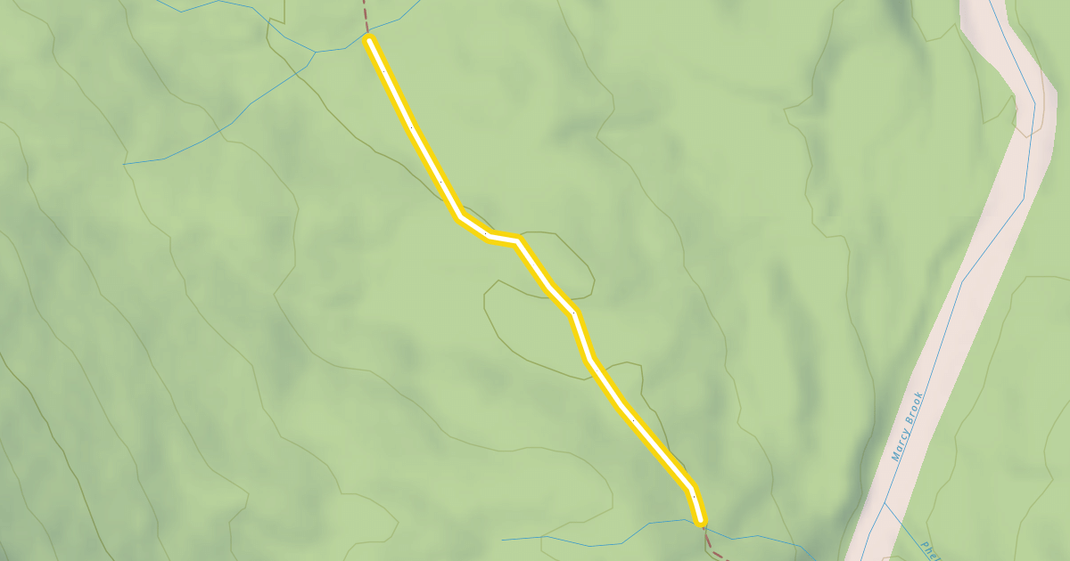 Map preview of Van Hoevenberg Trail
