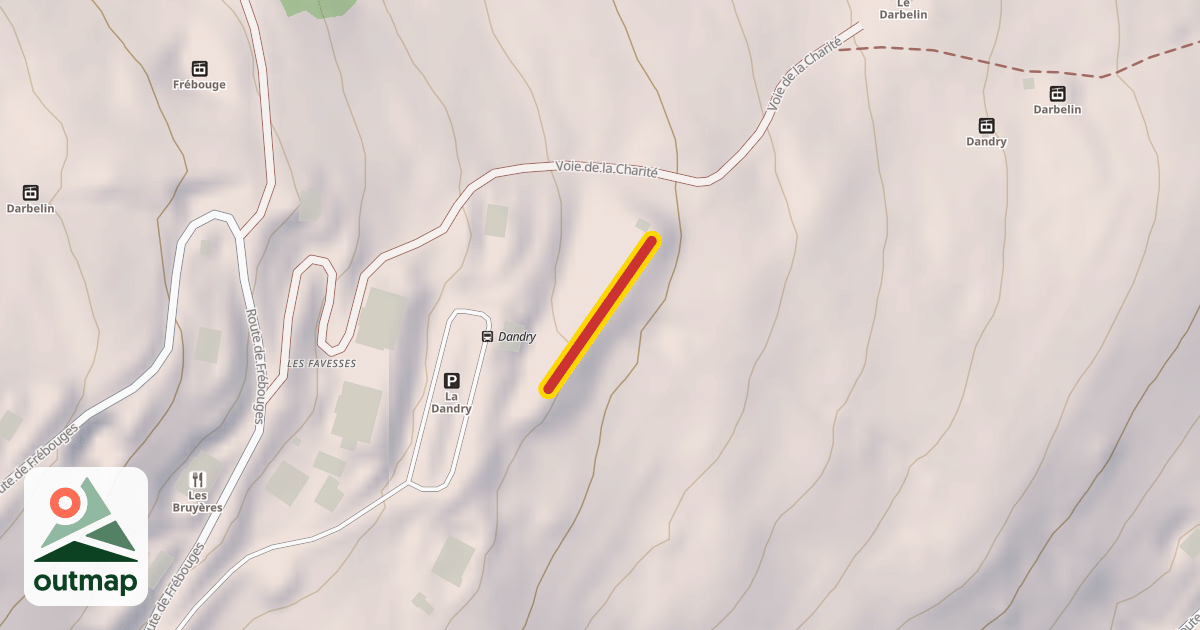 Map of Les Lutins