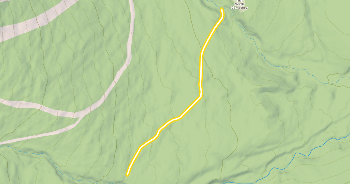 Map preview of Old Log Road