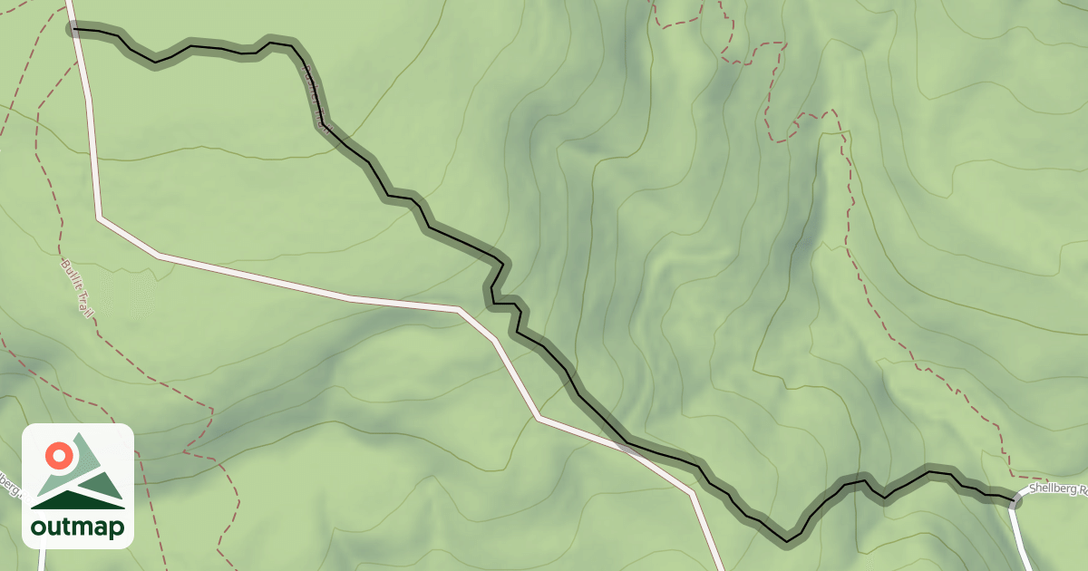 Map of Pusher Trail
