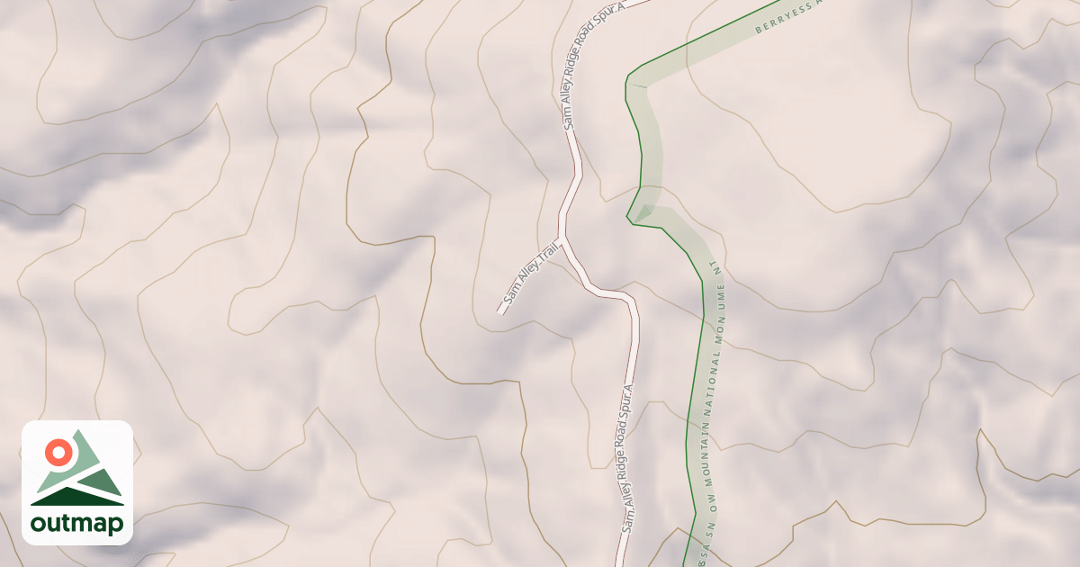 Map of SAM ALLEY