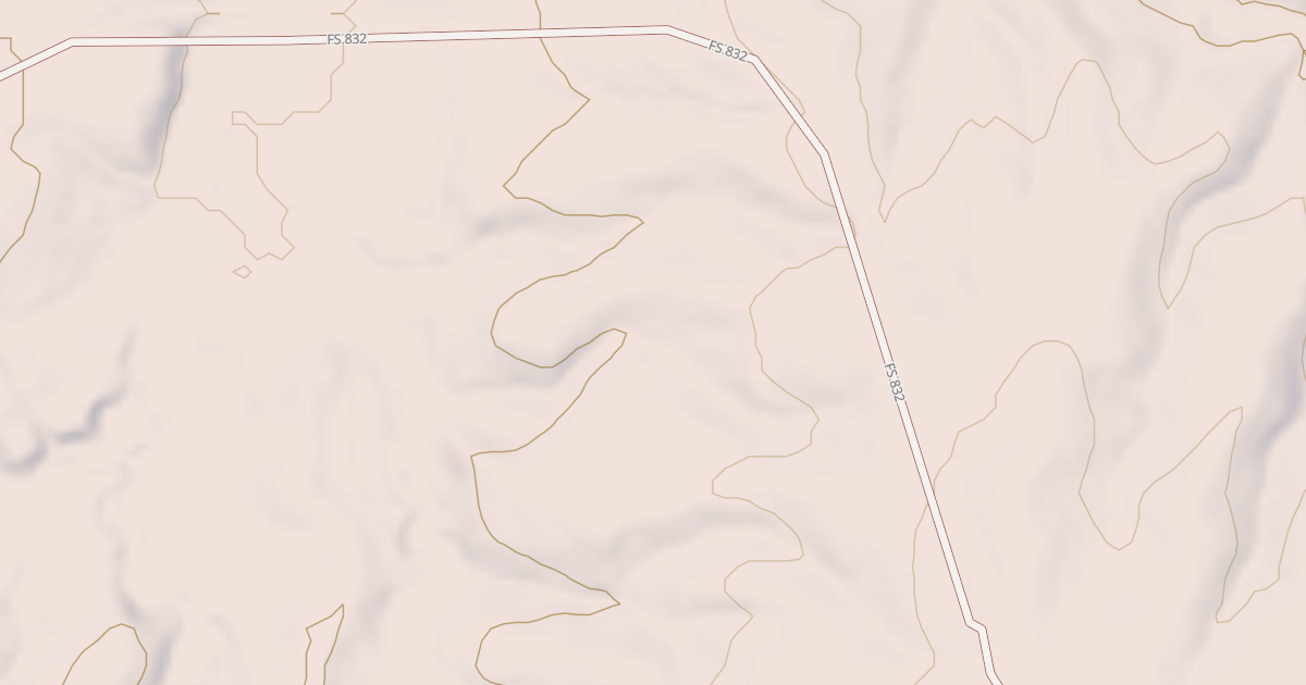 Map preview of USFS National Forest System Roads {B040F586-807D-454E-8500-0748E446B6CB}