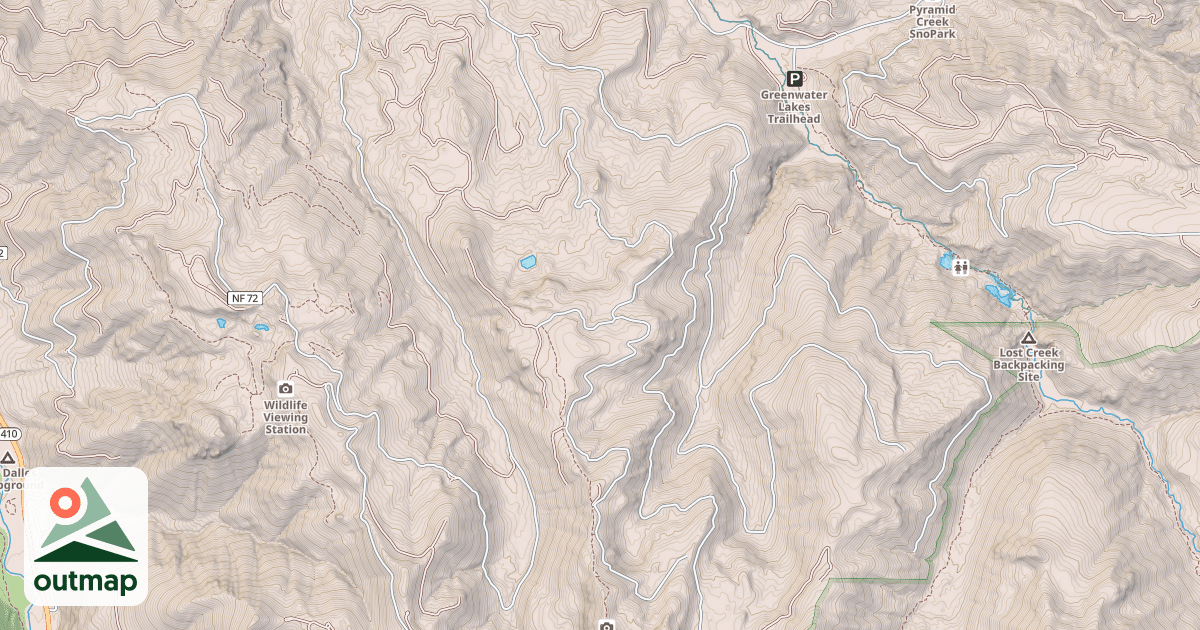 Map of FOREST LAKE