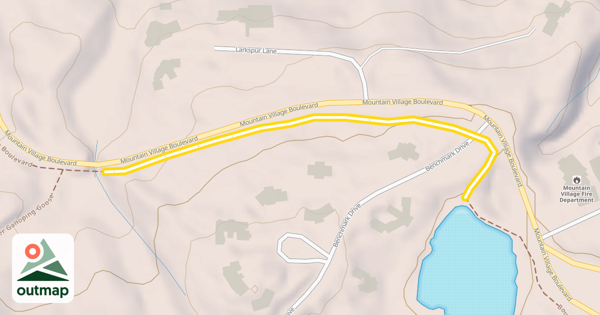 Map of Boulevard