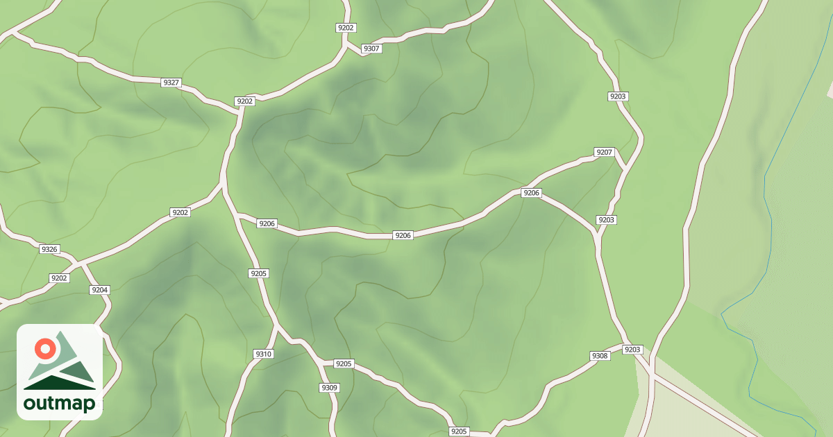 Map of USFS Motor Vehicle Use Map Trails 19120