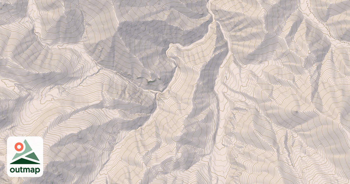 Map of Corbus Creek