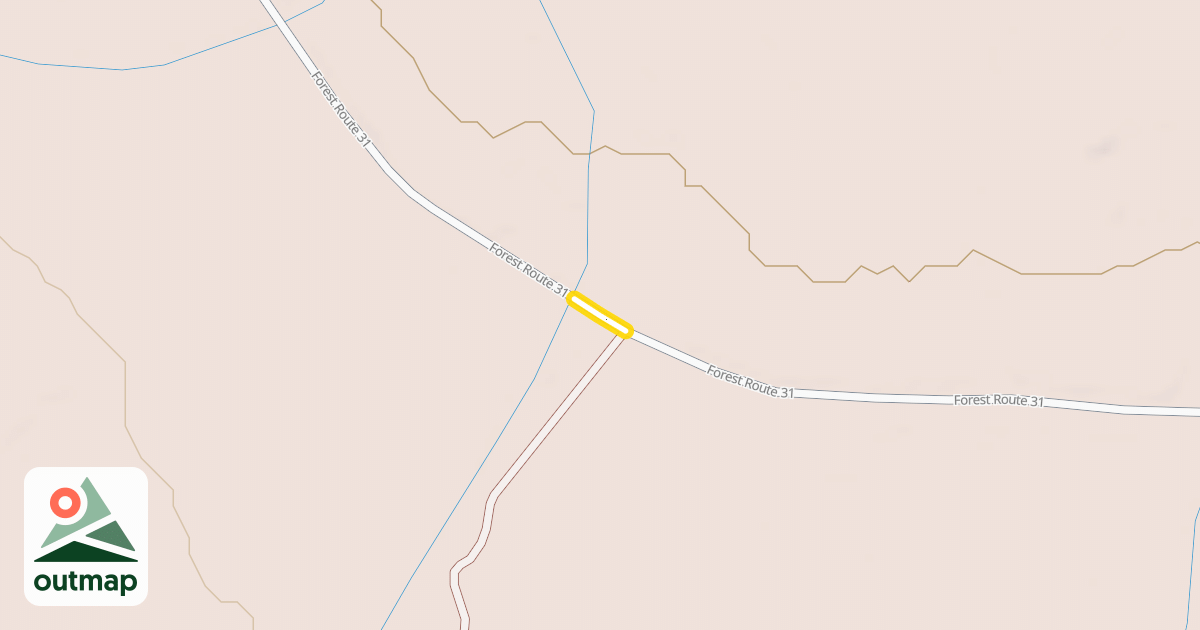 Map of Forest Route 31