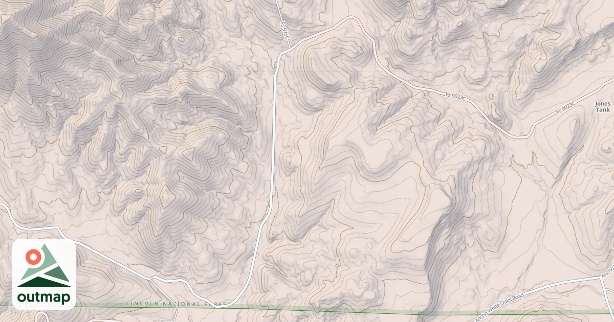 Map of USFS National Forest System Roads {5169C486-7801-4CAA-A161-2FAF4736E50B}