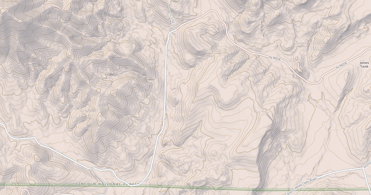 Map preview of USFS National Forest System Roads {5169C486-7801-4CAA-A161-2FAF4736E50B}